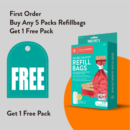 DIAPER TWIST'R  Refill bags 10pk